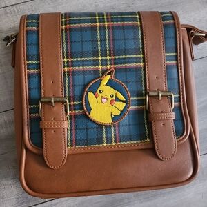 Pokemon Tartan Crossbody Loungefly